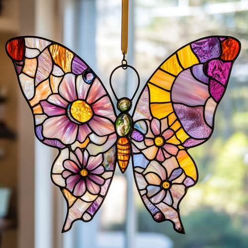 Blossom Wings - Window Hanging Suncatcher NCU0PD055