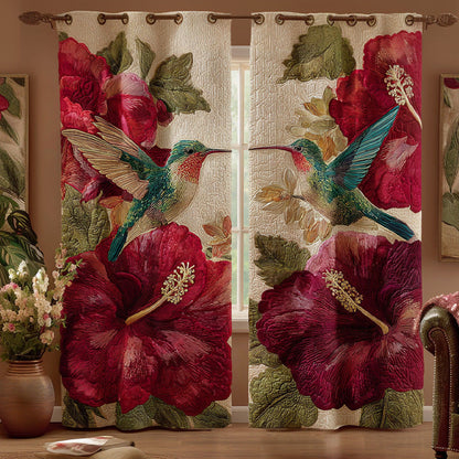 Blossom Symphony Quilted Curtains NCU0DH768