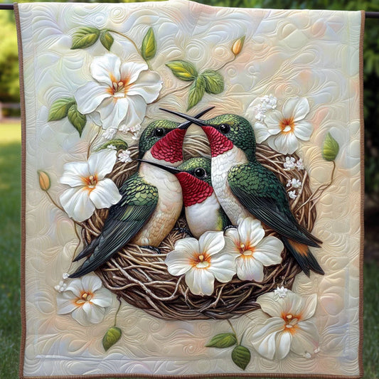 Blossoming Melody Quilted Blanket NCU0NT5424