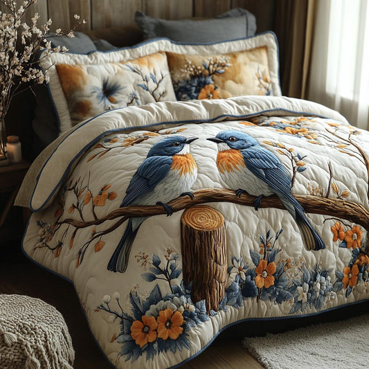 Bluebird Bloom Duvet Cover Set NCU0DDK300