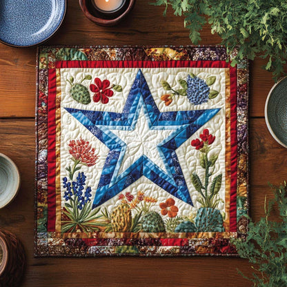 Bluebonnet Blooms Quilted Placemat NCU0VL2181