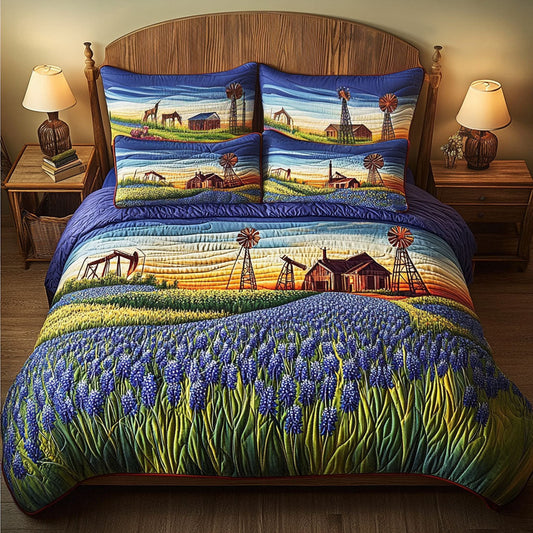 Bluebonnet Farm Duvet Cover Set NCU0NNT399