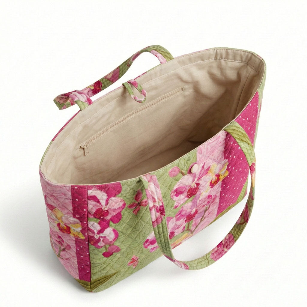 Blush Orchid Harmony Quilted Classic Tote Bag SN0PT012