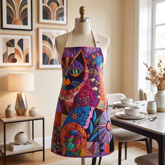 Boho Whiskers Quilted Apron SN0DV109