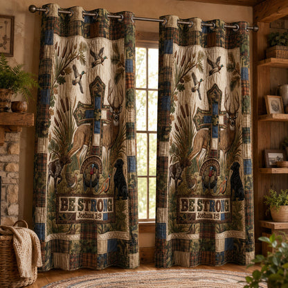 Bold in the Blind Quilted Curtains SN0PT103