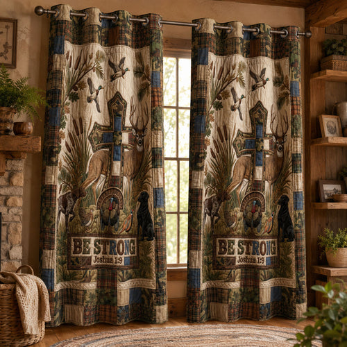 Bold in the Blind Quilted Curtains SN0PT103