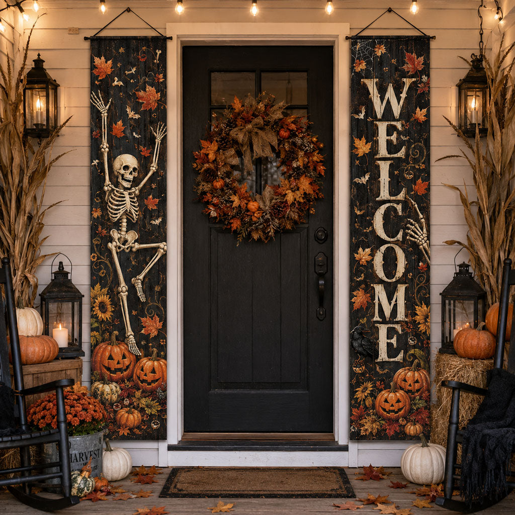 Bone Brigade Greeting Welcome Door Banner SN0PT301