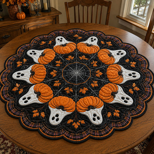 Boo Season Custom Shape Quilted Table Topper SN0PT533