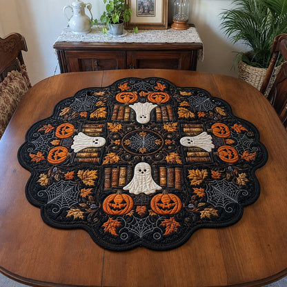 Boo Spellbound Custom Shape Quilted Table Topper SN0PT534
