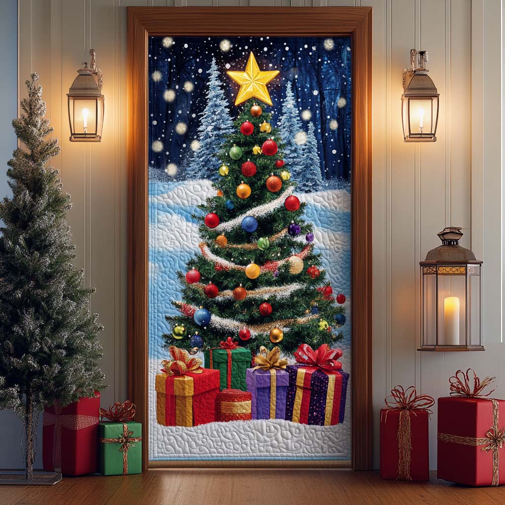 Bright Star Quilted Door Cover NCU0DK10942