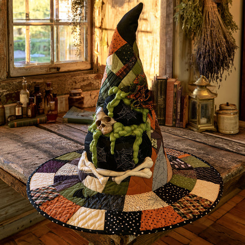 Bubbling Hex Quilted Witch Hat SN0PT561