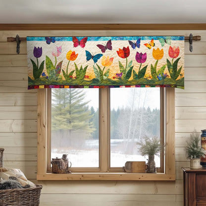 Butterfly Bliss Quilted Valance NCU0VH3780