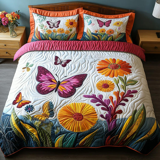 Butterfly Paradise Duvet Cover Set NCU0DDK277