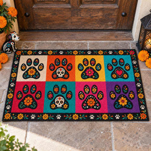 Calavera Mosaic Doormat SN0TV371