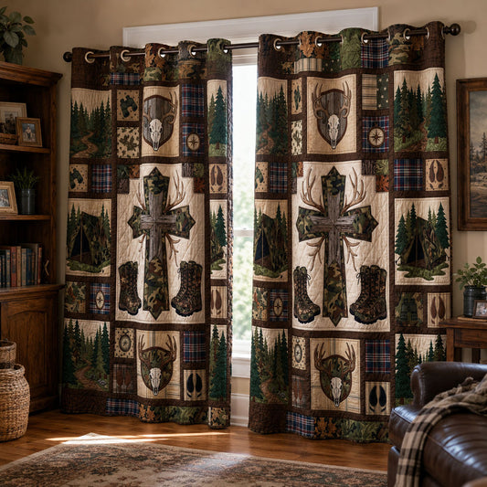 Camo Calvary Quilted Curtains SN0PT104