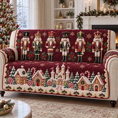 Candy Castle Quilted Sofa Cover SN0TV889