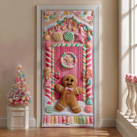 Candyland Ginger Joy Quilted Door Cover NCU0XD1945