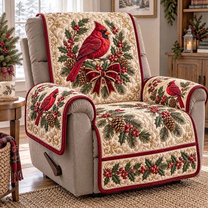 Cardinal Elegance Quilted Sofa Cover SN0TD1215