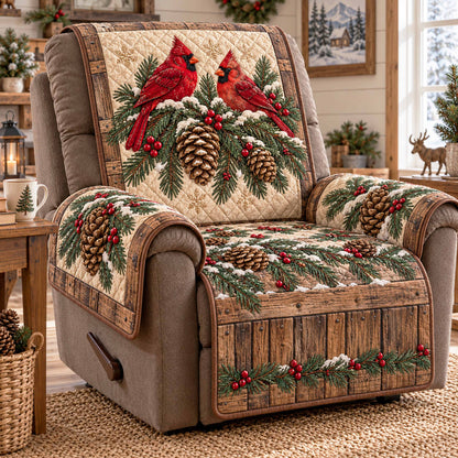 Cardinal Garden Quilted Sofa Cover SN0TD1211