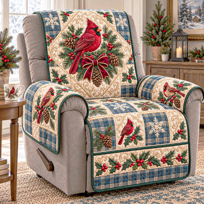 Cardinal Seasons Quilted Sofa Cover SN0TD1216
