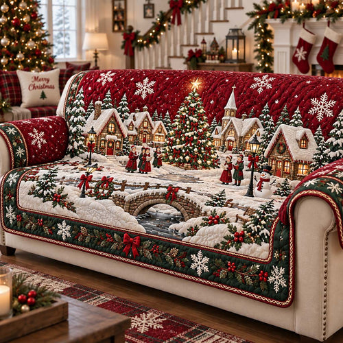 Carol Village Quilted Sofa Cover SN0HH0479
