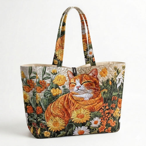 Cat Haven Quilted Classic Tote Bag SN0DK025