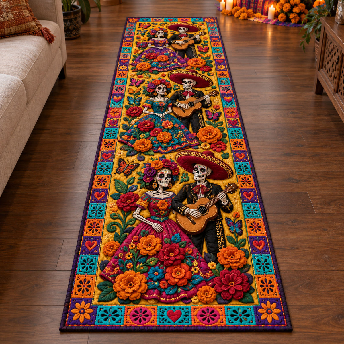 Catrina Celebration Runner Carpet SN0TV361