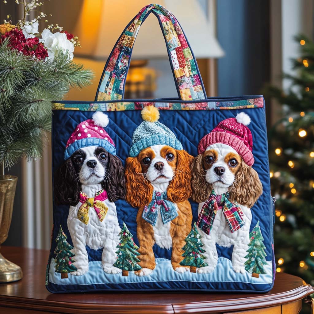 Cavalier Trio Quilted Tote Bag NCU0NT9861