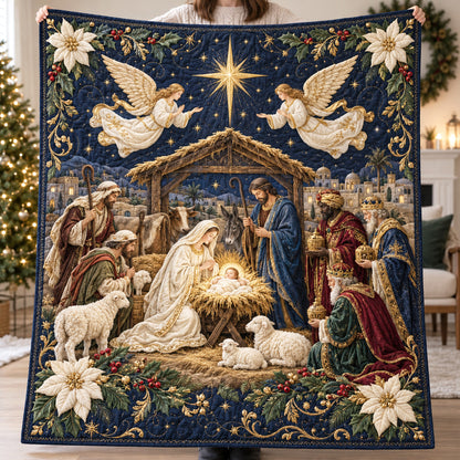 Celestial Noel Quilted Blanket SN0TV810