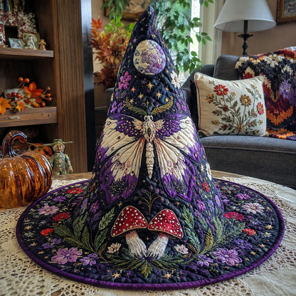 Celestial Wings Quilted Witch Hat SN0PT578
