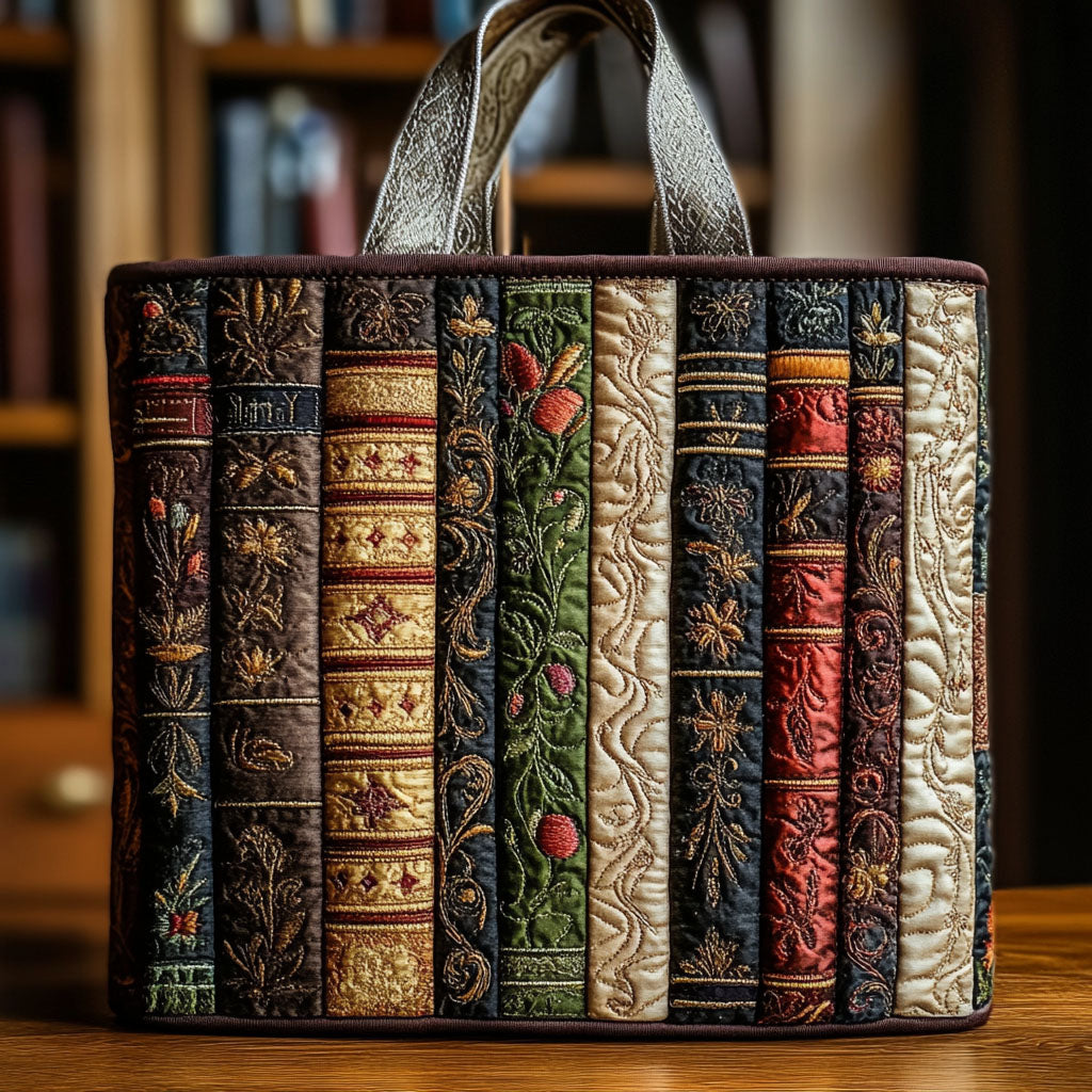 Chapter Delight Quilted Tote Bag NCU0PT8134