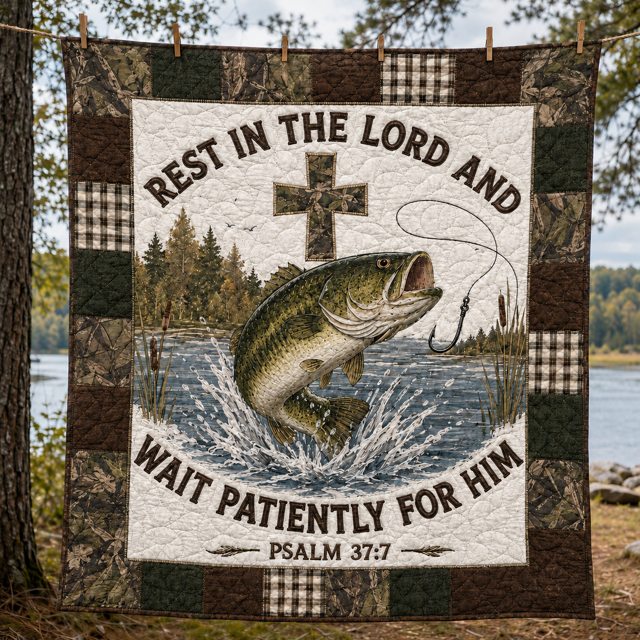 Harvest Blessings Quilted Blanket SN0DV043