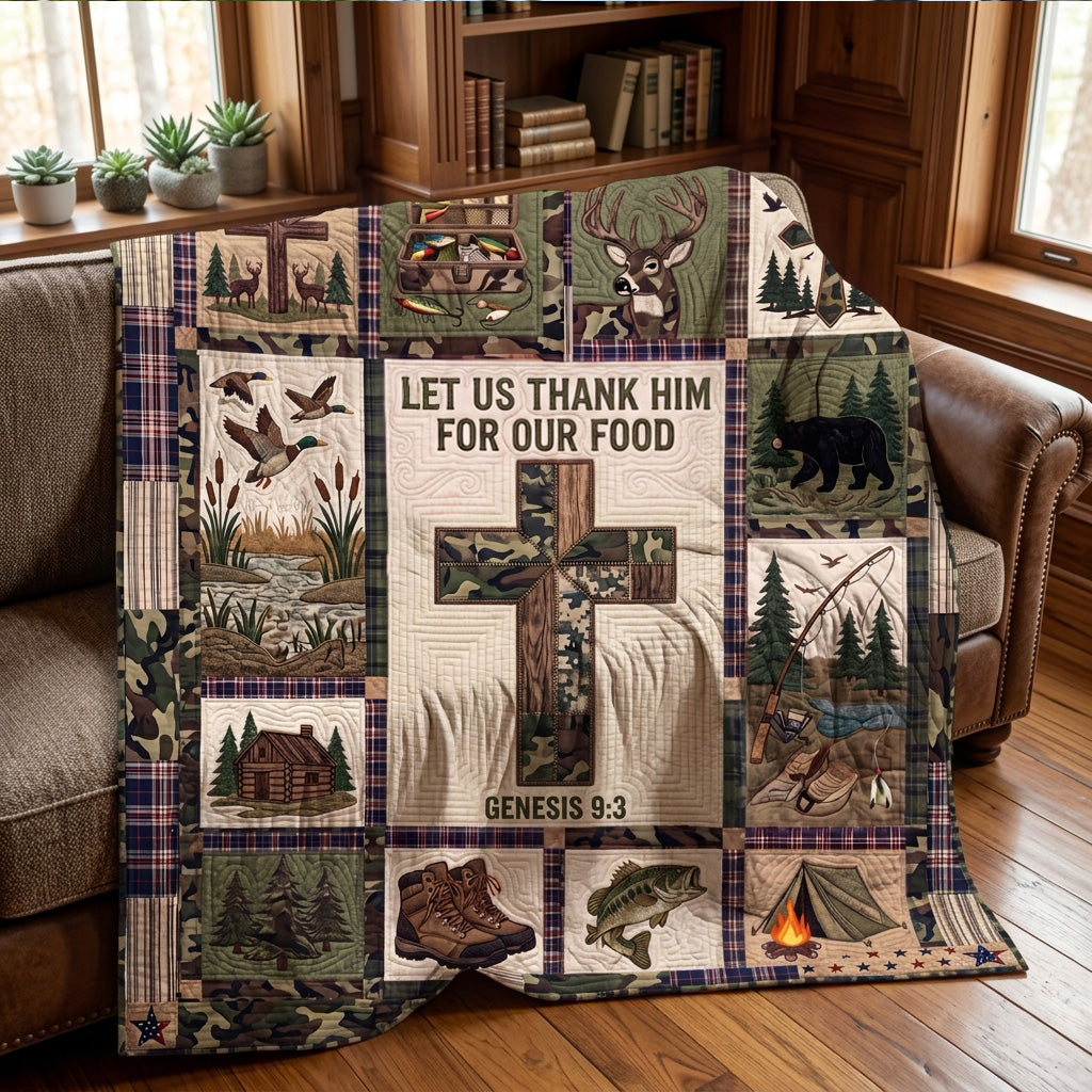 Christian Outdoorsman Legacy Quilted Blanket SN0PT047