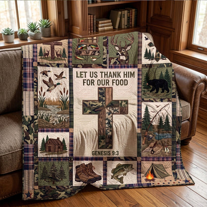 Christian Outdoorsman Legacy Quilted Blanket SN0PT047