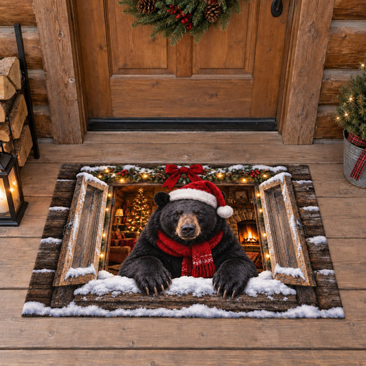 Christmas Bear Doormat SN0TV676