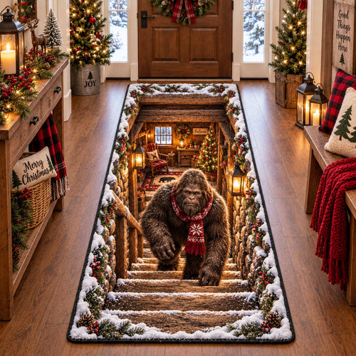 Christmas Bigfoot Runner Carpet SN0TD953