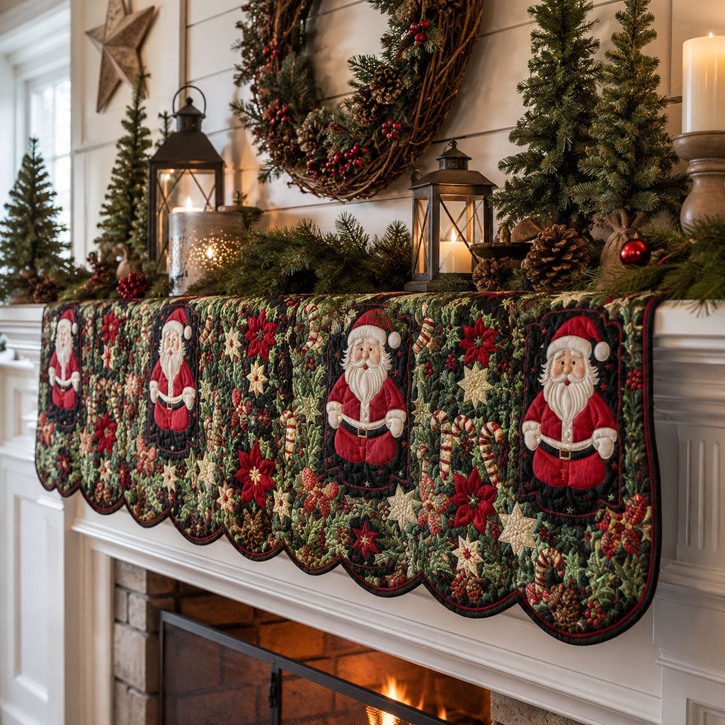 Christmas Cheer Quilted Mantle Scarf SN0PT639