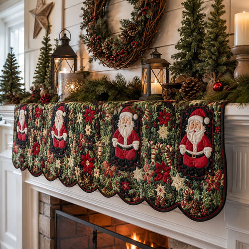 Christmas Cheer Quilted Mantle Scarf SN0PT639