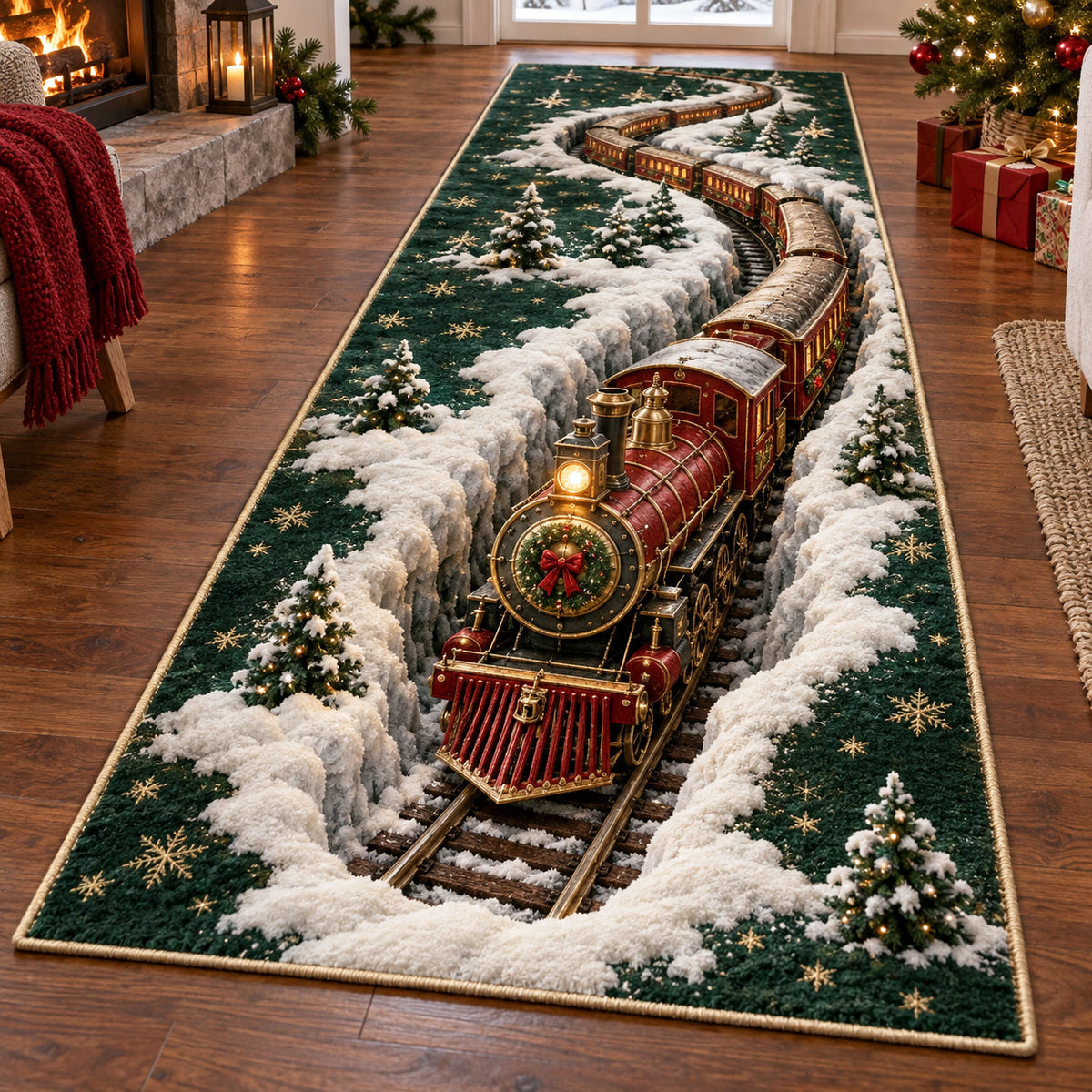 Christmas Express Runner Carpet SN0TV320