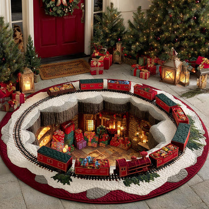 Christmas Gift Express Quilted Round Mat SN0DV758