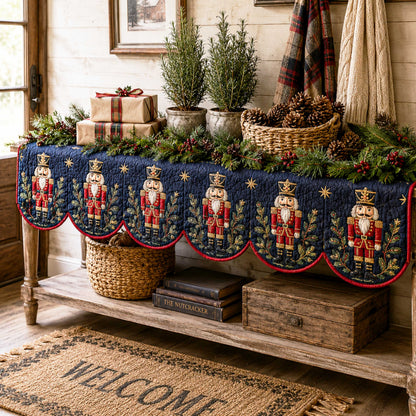 Christmas Glow Quilted Mantle Scarf SN0TD129
