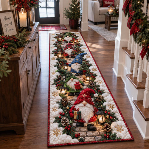 Christmas Gnome Forest Runner Carpet SN0DV688