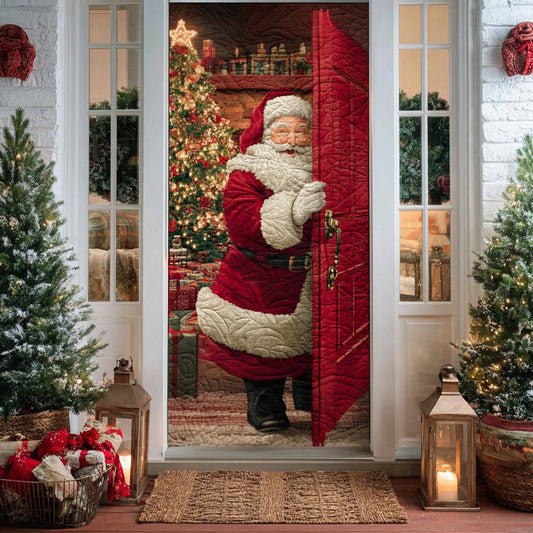 Christmas Guest Quilted Door Cover NCU0DV8346
