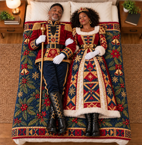 Christmas Love Through the Years Quilted Blanket SN0PT1299