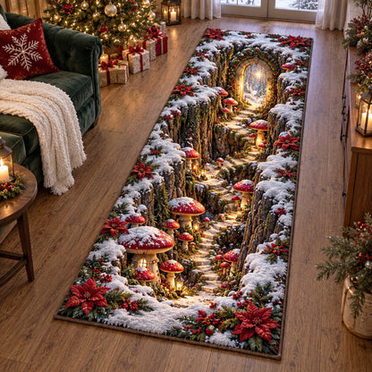 Christmas Mushrooms Runner Carpet SN0TD650
