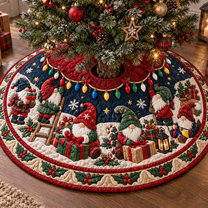 Christmas Toyland Express Christmas Quilted Tree Skirt SN0TV425