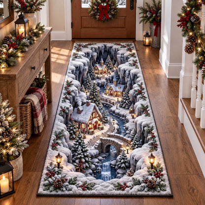 Christmas Village Runner Carpet SN0TD586