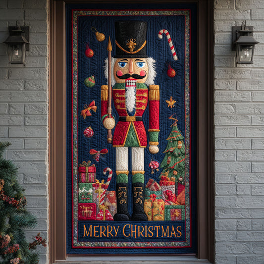 Christmas Waltz Quilted Door Cover NCU0PT10241