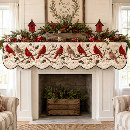 Christmas Wonder Quilted Mantle Scarf SN0TD130