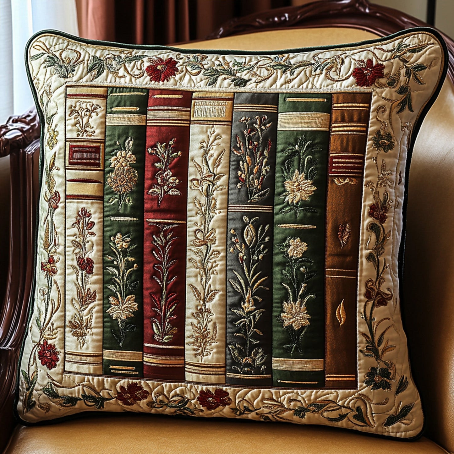 Classic Chapters Quilted Pillow Case NCU0PT4959